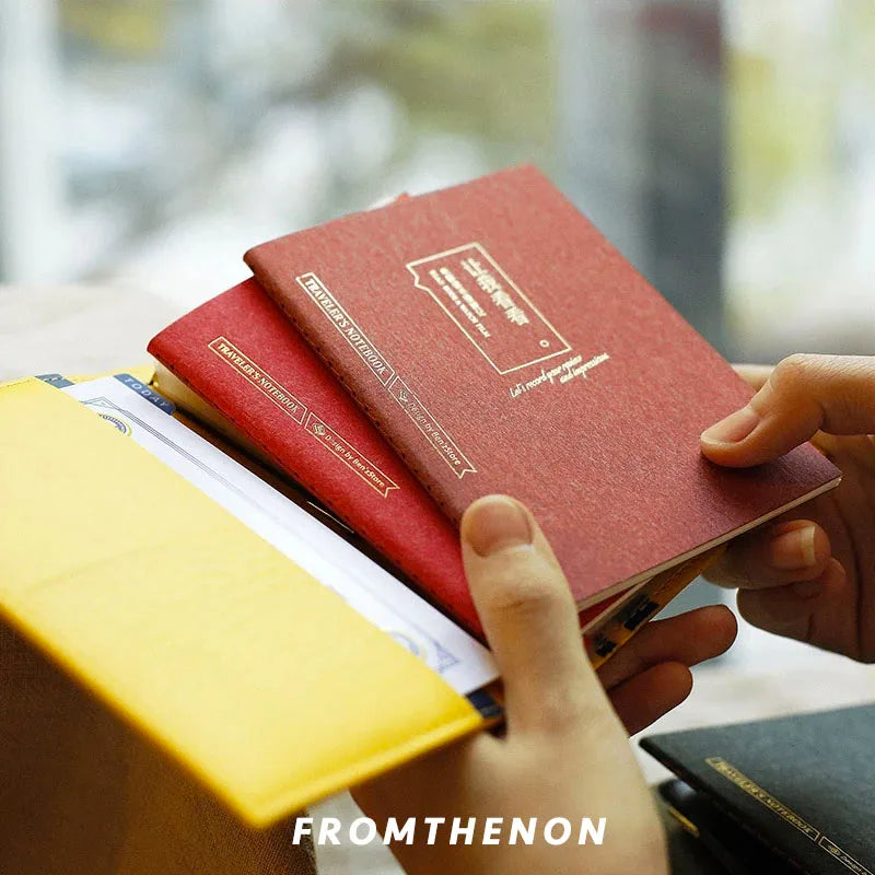 Fromthenon Travelers Notebook Standard Passport Replacement Inner Page Travel Planner Journal Notebook Refill Supplies