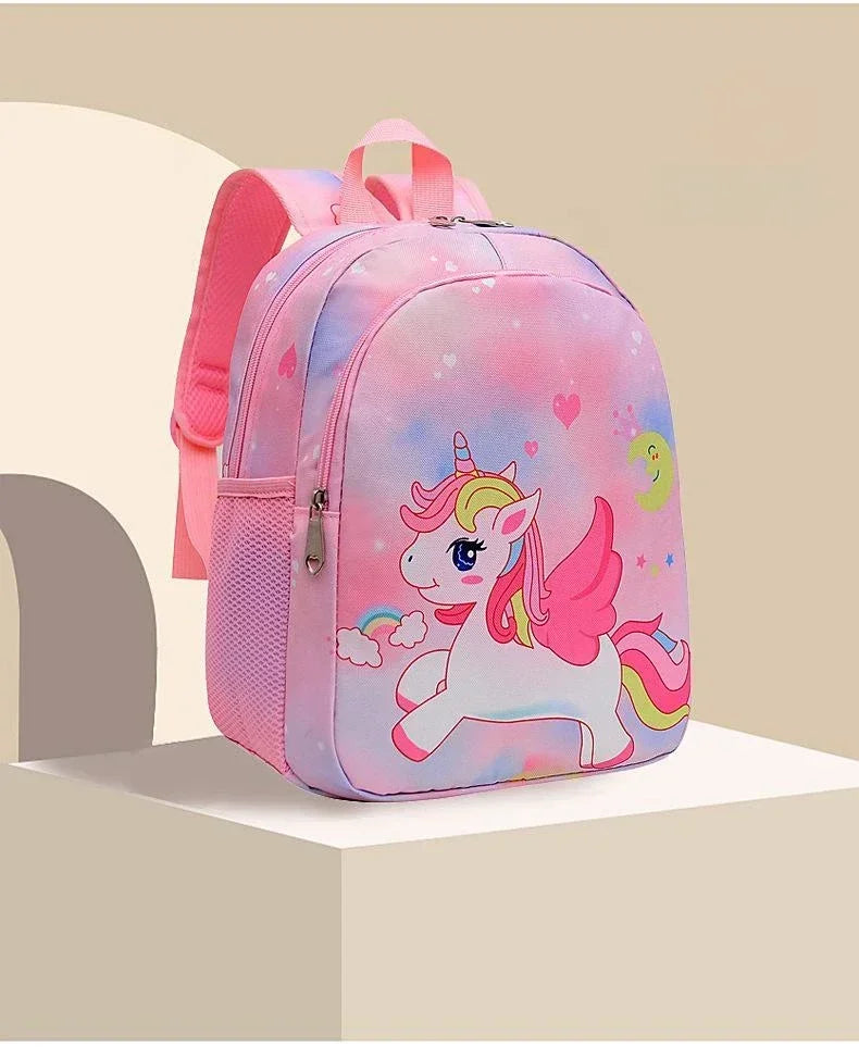 Nuovo zaino per bambini Cartoon simpatico unicorno sirena stampa zainetto asilo zainetto leggero