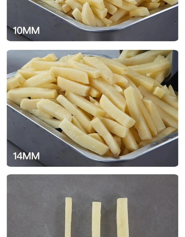 4-in-1 Vegetable Slicer Machine, Electric Food Chopper for Kitchen Household/Commercial Use Commercial-Grade Efficient Vegetable