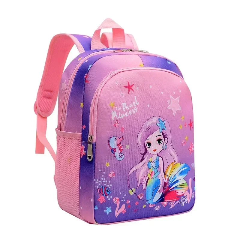 Nuovo zaino per bambini Cartoon simpatico unicorno sirena stampa zainetto asilo zainetto leggero