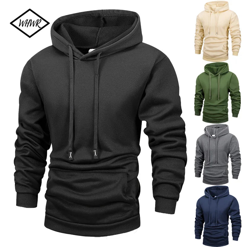 Pullover autunno-primavera Moda Felpe oversize multicolori nere Top Felpe casual da uomo Felpe con cappuccio calde in pile da donna