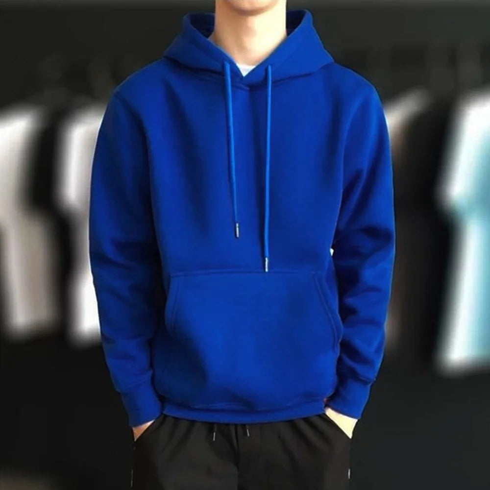 Felpe 2024 Nuovi Uomini di Harajuku Felpe Con Cappuccio Casual All-match Pullover Streetwear Maglione Abbigliamento di Moda Felpa Con Cappuccio