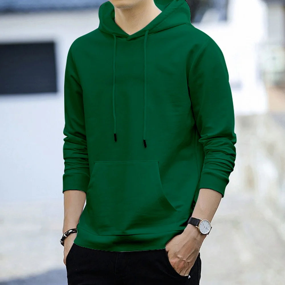Felpe 2024 Nuovi Uomini di Harajuku Felpe Con Cappuccio Casual All-match Pullover Streetwear Maglione Abbigliamento di Moda Felpa Con Cappuccio
