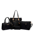 TRAVEASY 6 Set Borsa da donna alla moda Oxford Nuove borse da donna Borse tote di grande capacità Borsa a tracolla piccola per donna