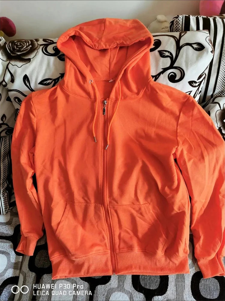 2025 Primavera Autunno Donna Felpe con cappuccio Felpe Giacca con cerniera Studentessa Top Sottile cappotto a maniche lunghe Lady Viola Capispalla casual