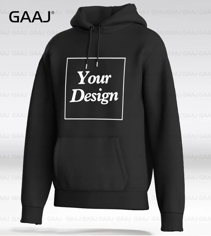 Felpa con cappuccio in cotone premium personalizzata uomo donna, personalizza la stampa felpa con cappuccio, fai da te il tuo design foto logo pullover, regalo per squadra familiare