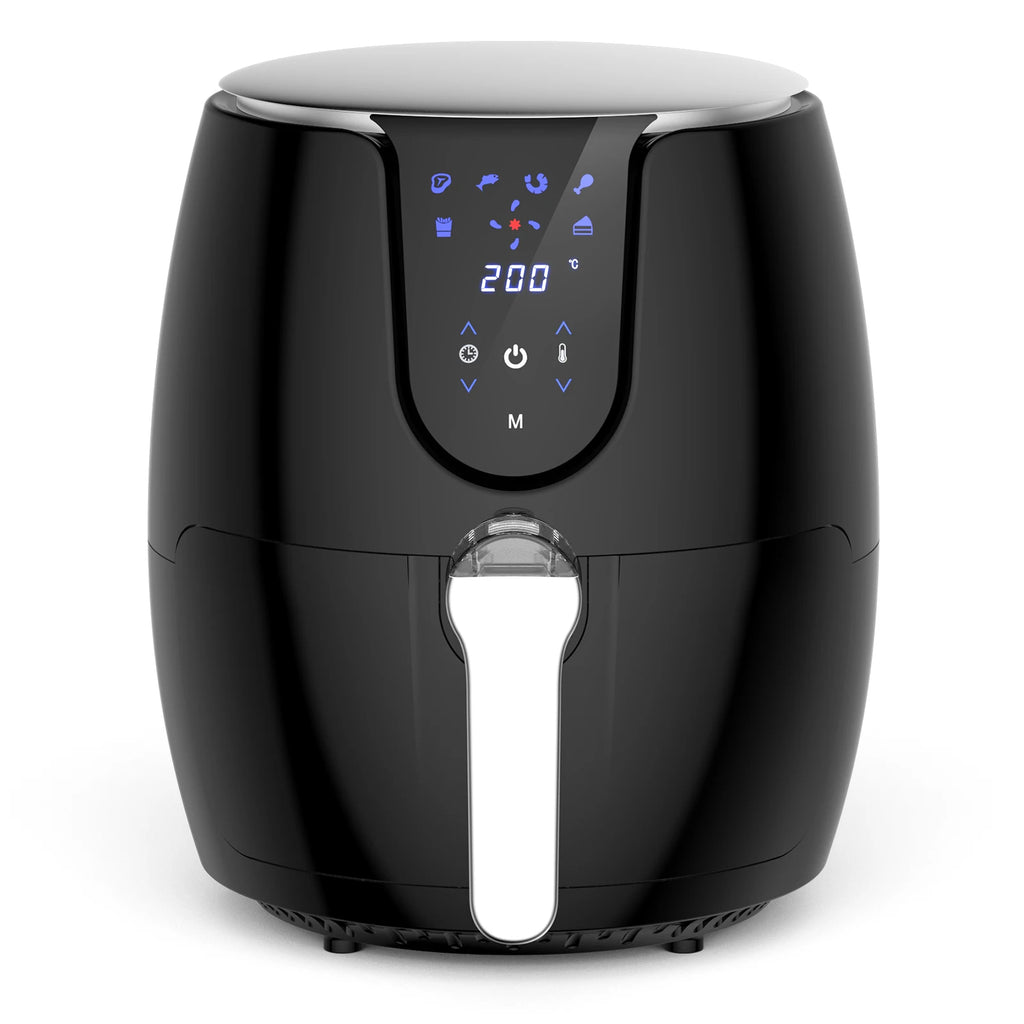 Air Fryer 3.5L 12in1 1500W - 6 Functions (Toast, Air Fry, Roast, Dehydrate) - Dishwasher Safe Basket - Compact 30cm