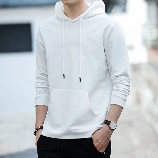 Felpe 2024 Nuovi Uomini di Harajuku Felpe Con Cappuccio Casual All-match Pullover Streetwear Maglione Abbigliamento di Moda Felpa Con Cappuccio