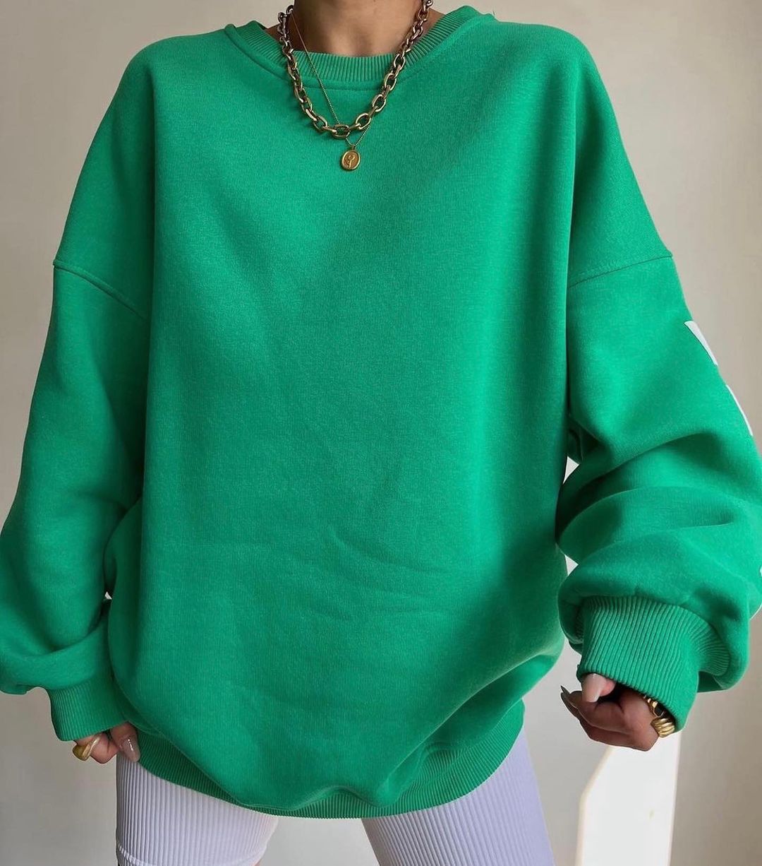 Combhasaki Y2K Grunge Pullover allentato da donna Felpe con stampa di lettere Top a maniche lunghe ispessiti casual Felpa con cappuccio autunnale Streetwear