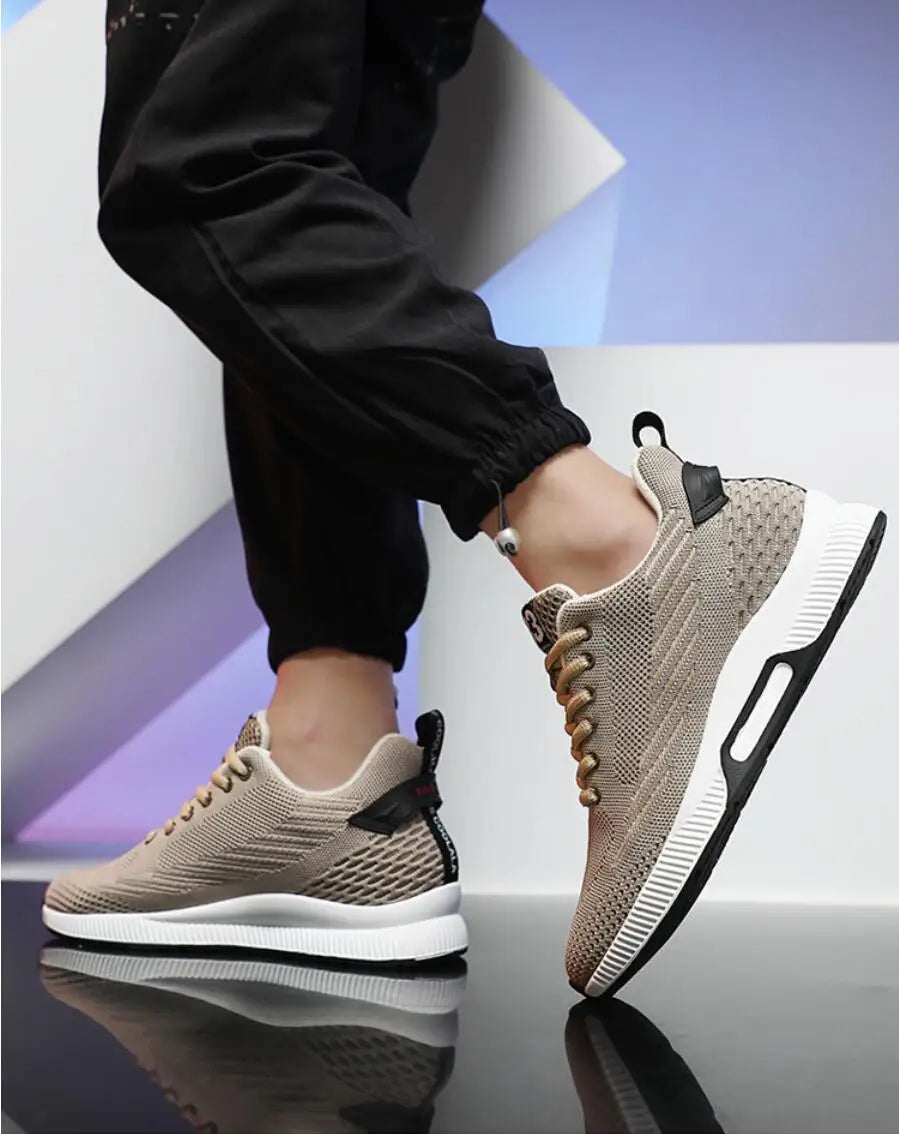 Nuove Sneakers da Uomo con Rialzo Interno, Scarpe Sportive Traspiranti in Mesh per Aumentare l'Altezza (6CM, 8CM)
