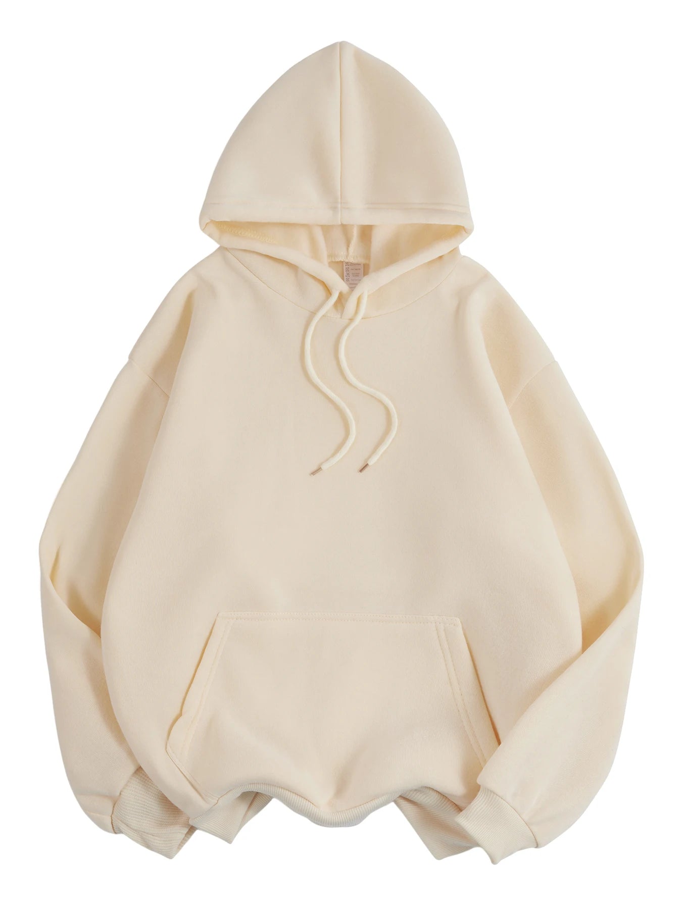 NUOVE felpe con cappuccio solide da donna invernali felpe comode in pile elasticizzato di base tasche larghe vestiti caldi pullover femminile da strada