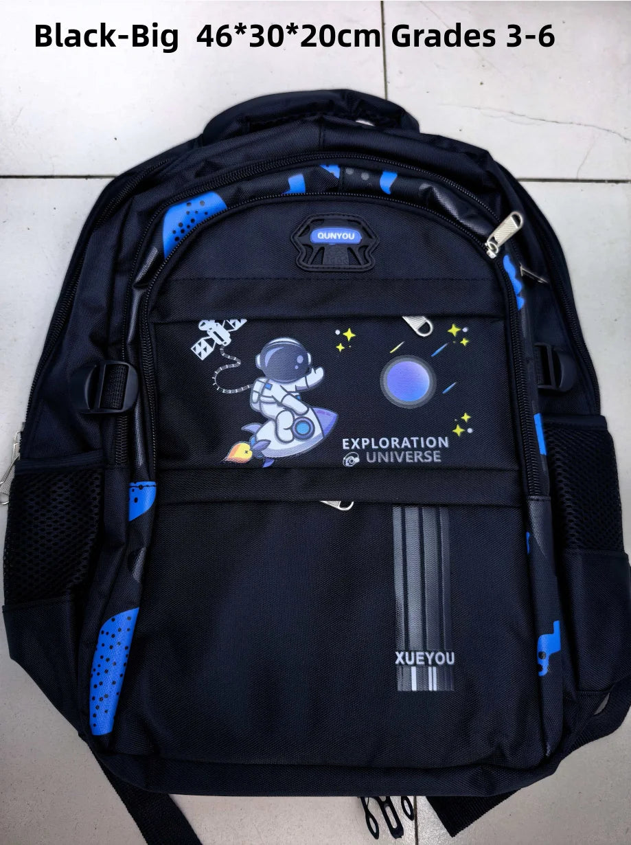 Zaino per bambini 2-16 anni Borse da scuola per bambini per ragazzi Zaino da scuola per astronauta Borsa da libro per ragazzo primaria impermeabile Mochila Infantil