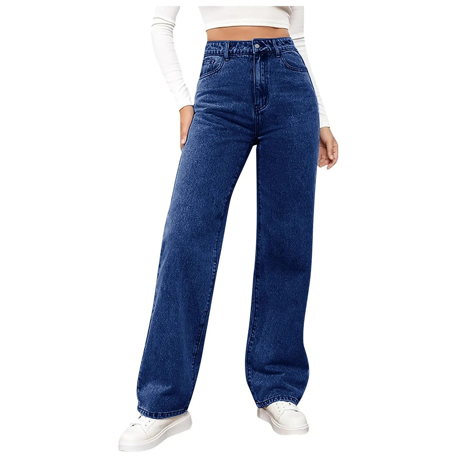 2025 Jeans delle nuove donne Pantaloni larghi in denim allentato retrò europei e americani Dimagranti Jeans a vita alta per le donne